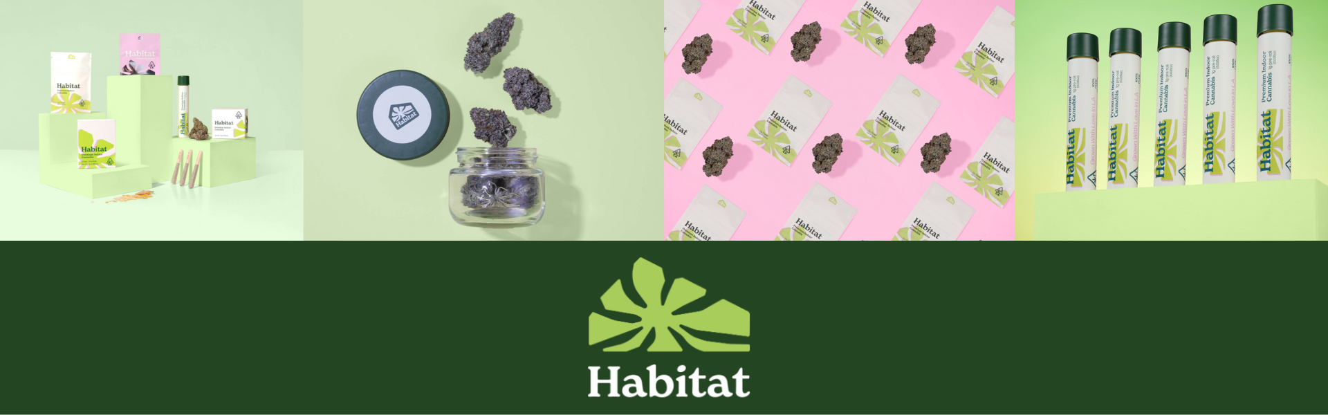 green habitat banner